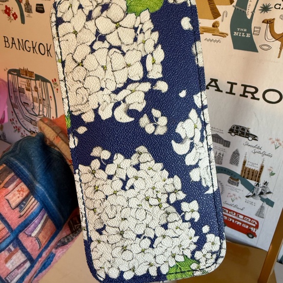 Dooney & Bourke Blue Floral Women's Bag - Picture 3 of 6